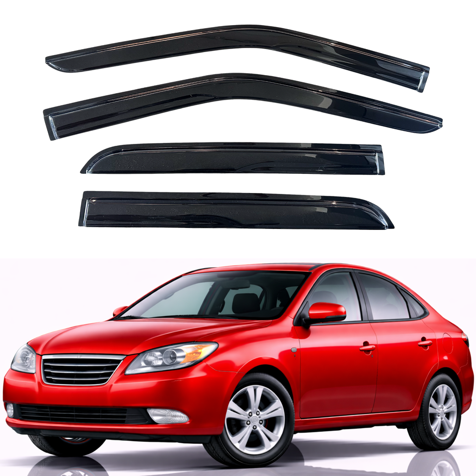 Window Visors for 2007-2010 Hyundai Elantra