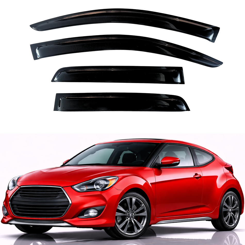 Window Visors for 2011-2018 Hyundai Veloster