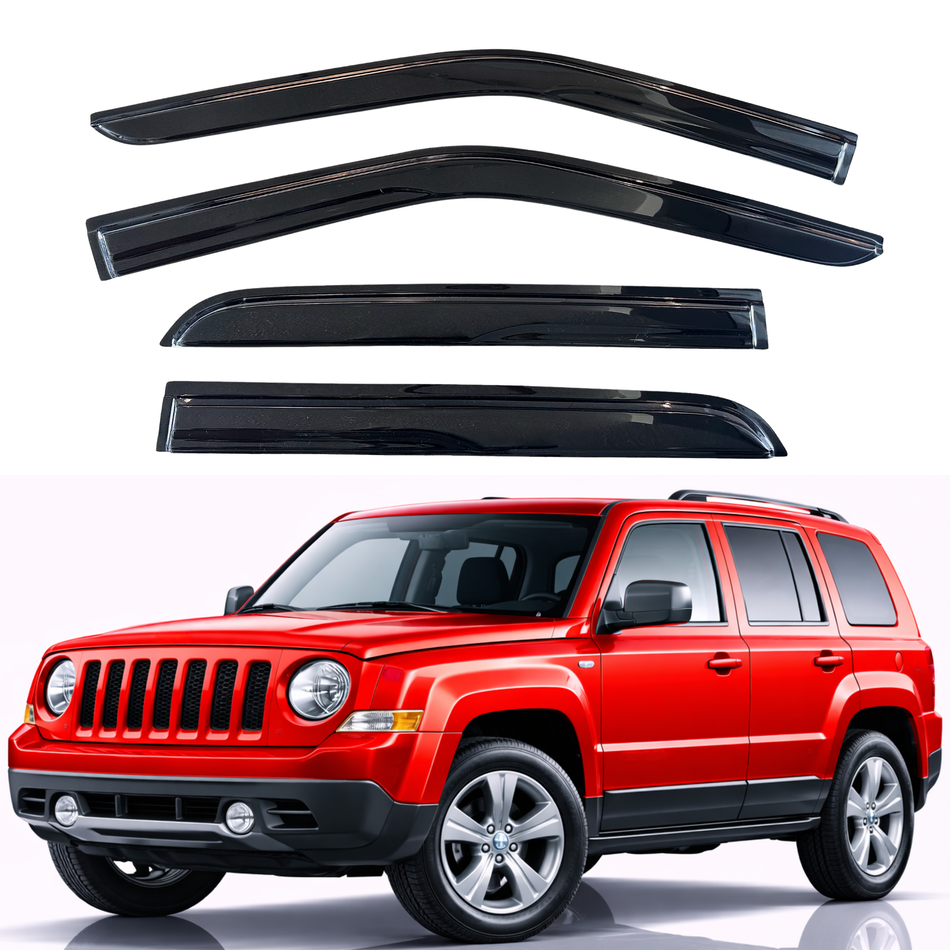 Window Visors for 2007-2018 Jeep Patriot