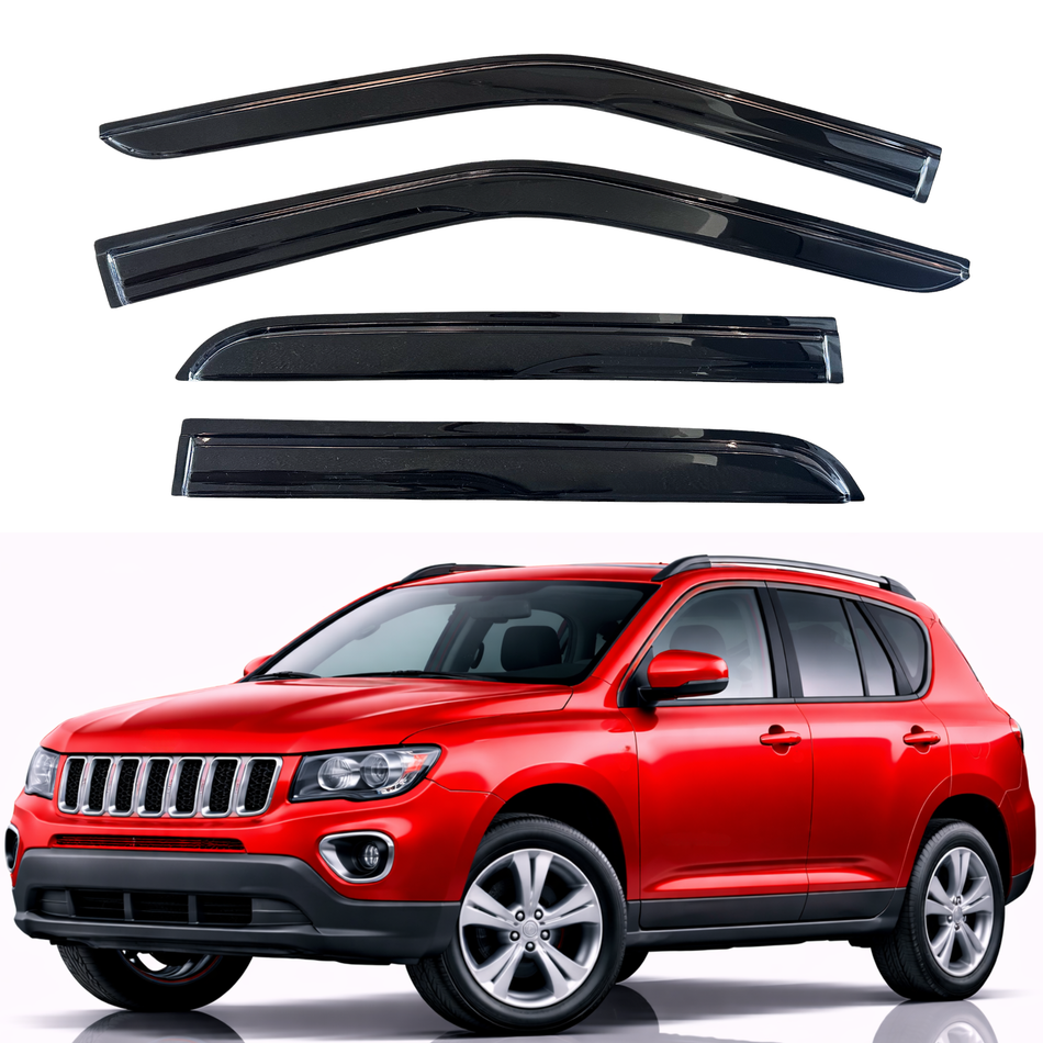 Window Visors for 2007-2016 Jeep Compass