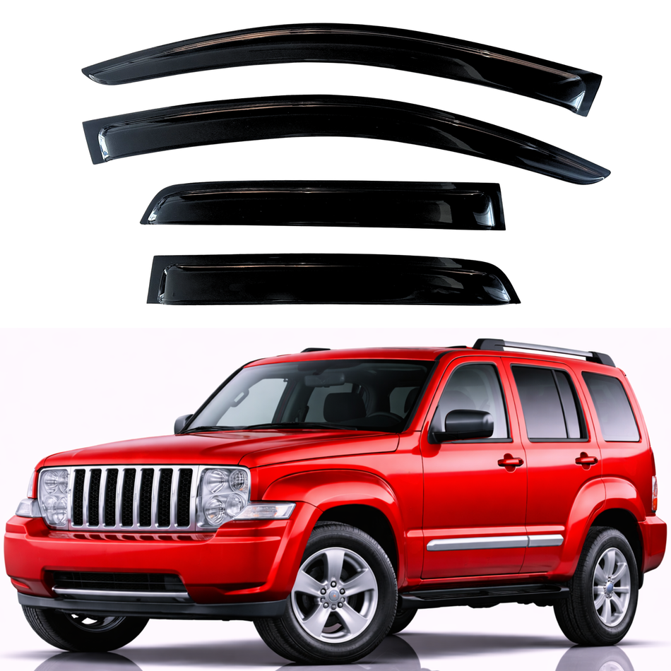 Window Visors for 2008-2014 Jeep Liberty