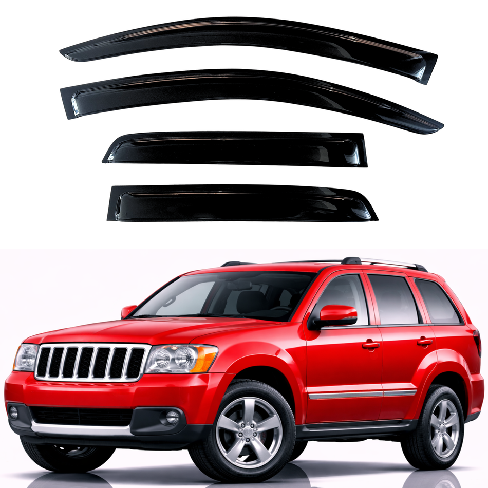 Window Visors for 2005-2010 Jeep Grand Cherokee