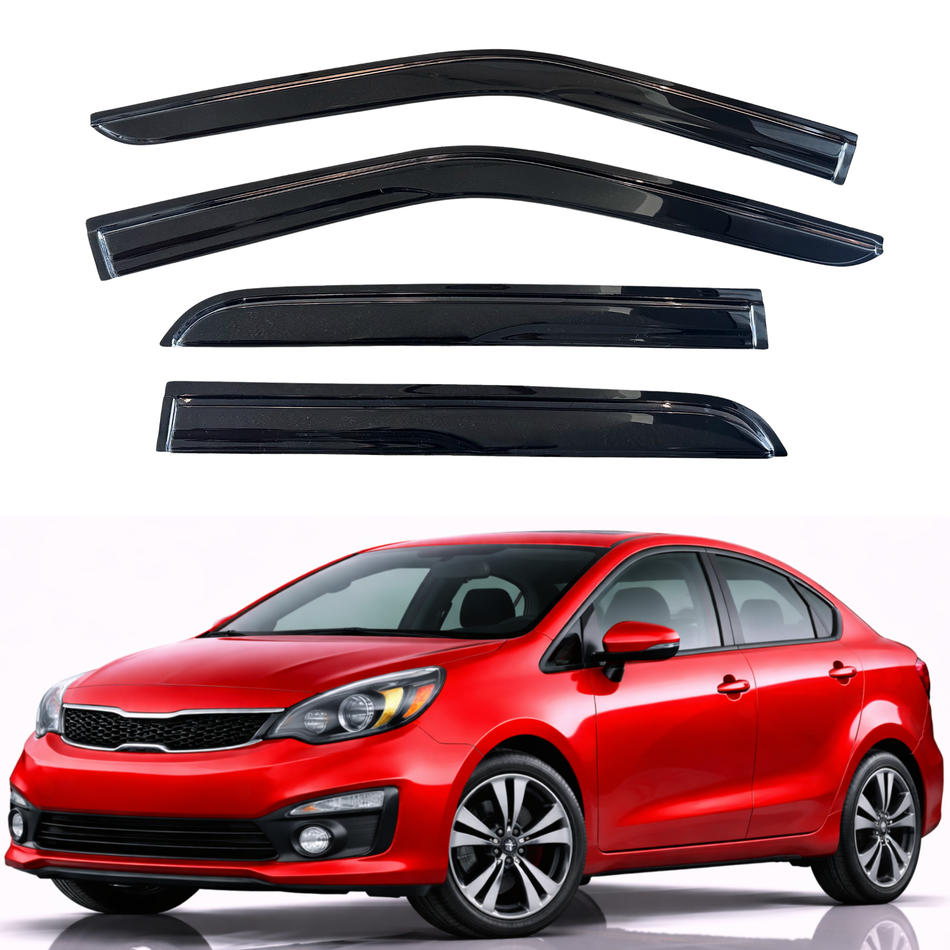 Window Visors for 2012-2017 Kia Rio