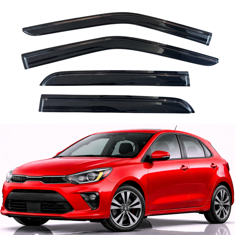 Window Visors for 2018-2023 Kia Rio Hatchback