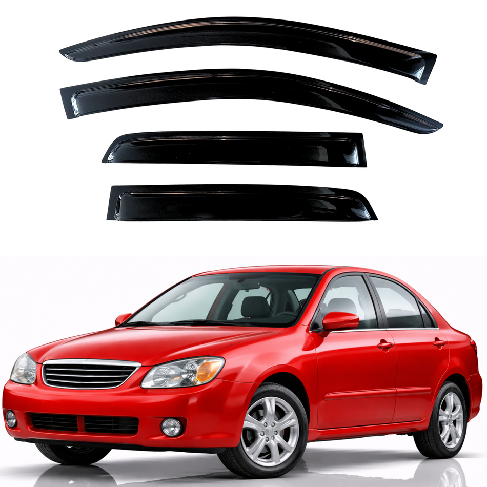 Window Visors for 2001-2004 Kia Spectra