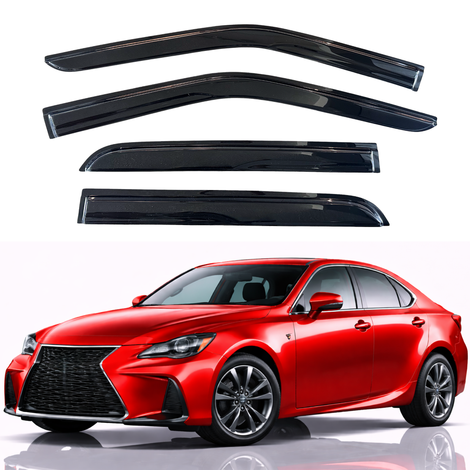 Window Visors for 2014-2020 Lexus IS