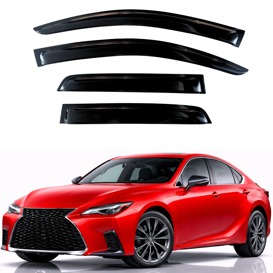 Window Visors for 2021-2025 Lexus IS