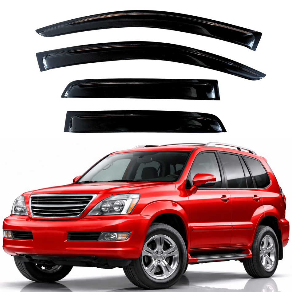 Window Visors for 2003-2009 Lexus GX