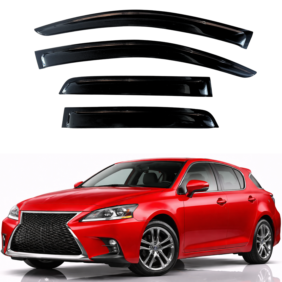 Window Visors for 2011-2017 Lexus CT
