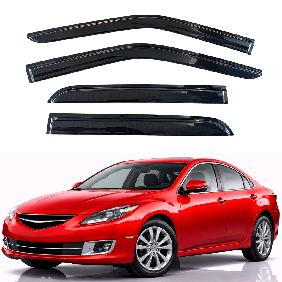 Window Visors for 2009-2013 Mazda 6 Sedan