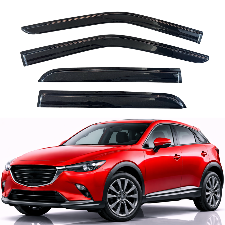 Window Visors for 2016-2021 Mazda CX-3