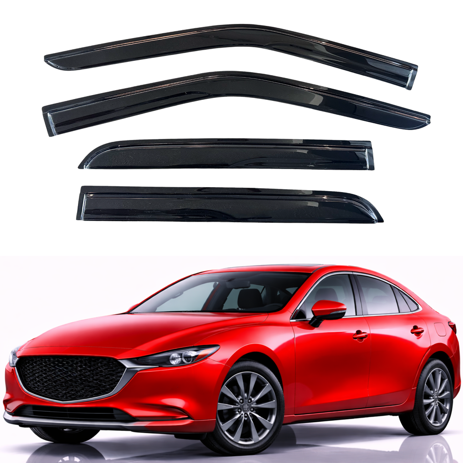 Window Visors for 2019-2024 Mazda 3 Sedan
