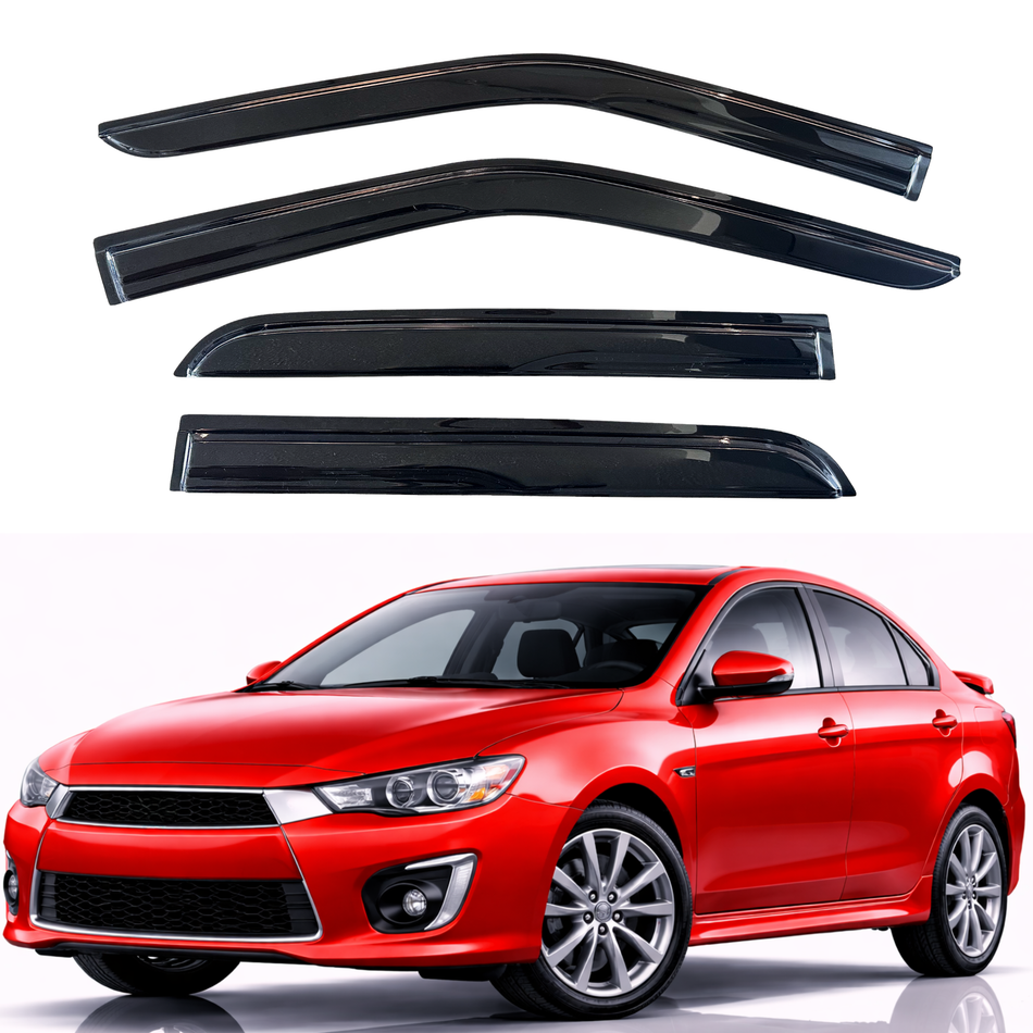 Window Visors for 2008-2017 Mitsubishi Lancer