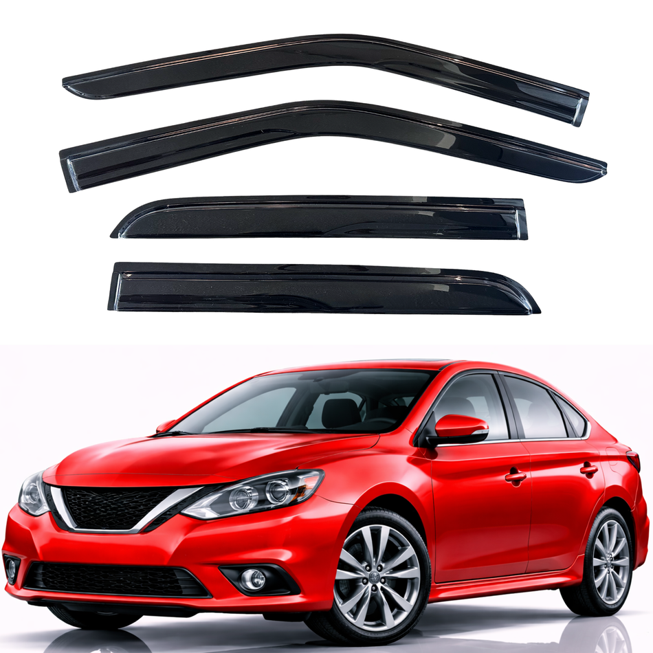 Window Visors for 2013-2019 Nissan Sentra