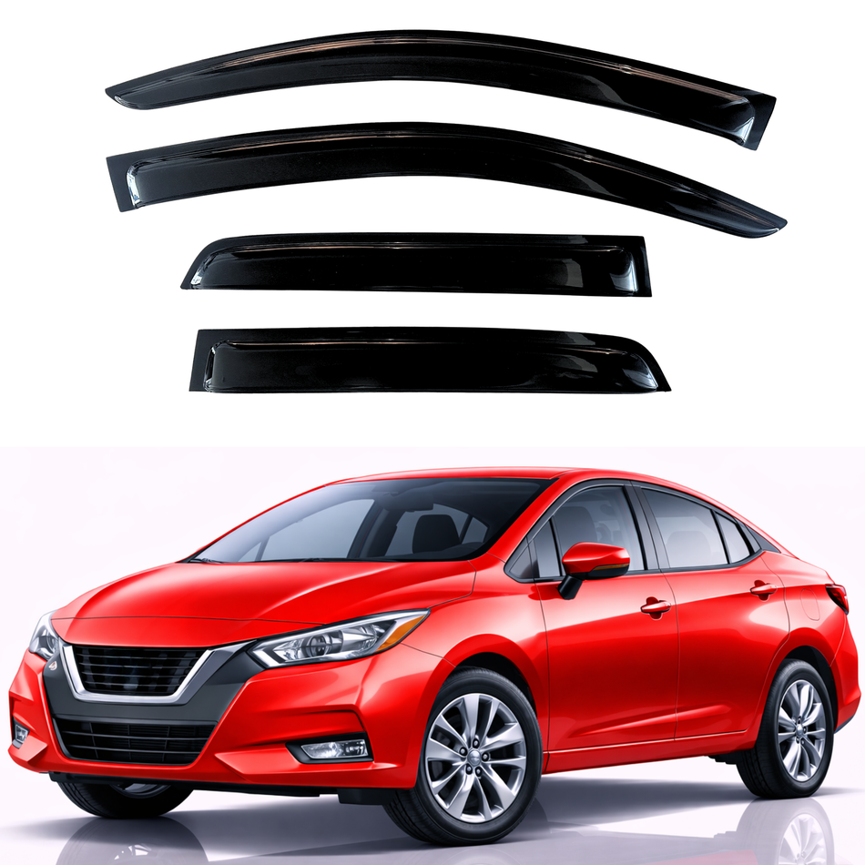 Window Visors for 2020-2025 Nissan Versa Sedan