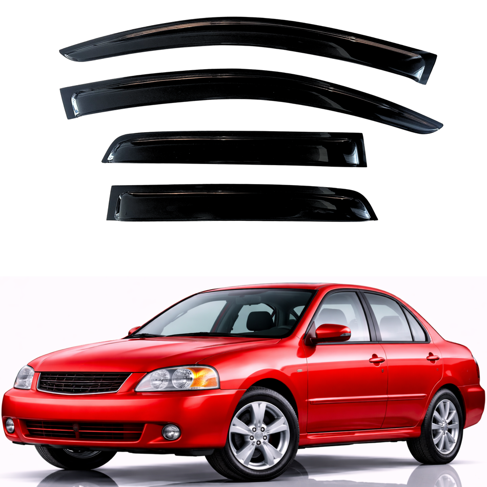 Window Visors for 2000-2006 Nissan Sentra Sedan