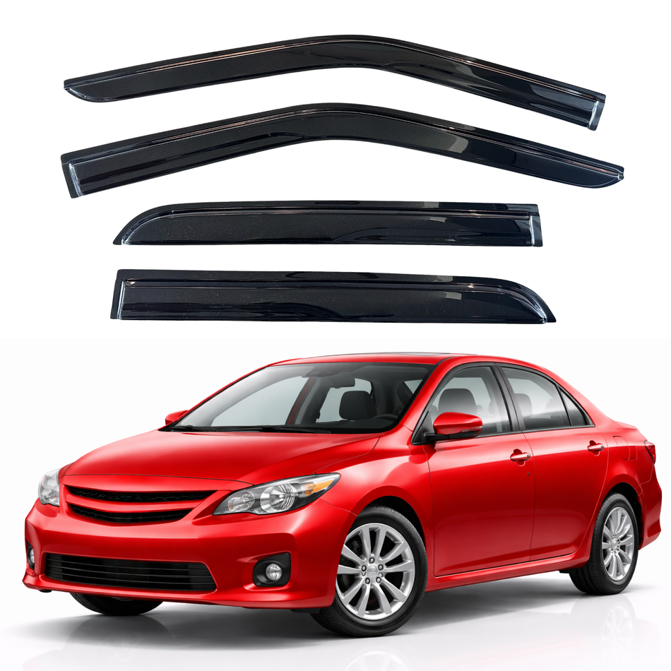 Window Visors for 2009-2013 Toyota Corolla