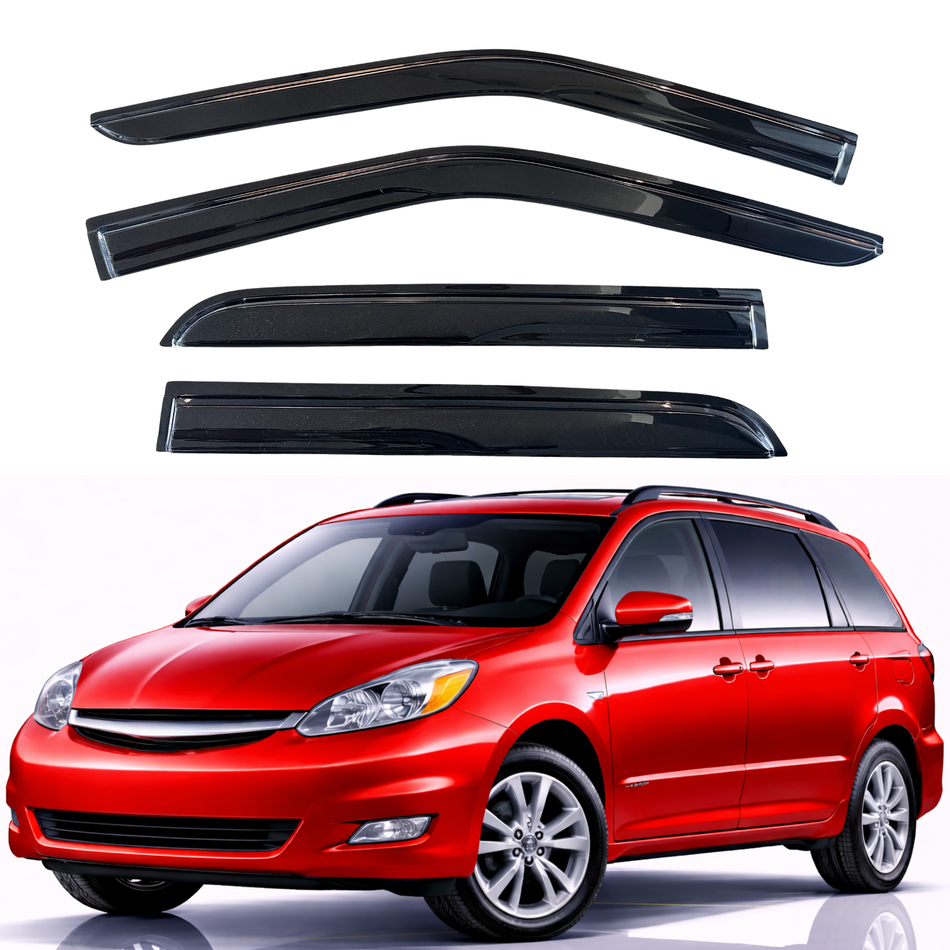 Window Visors for 2004-2010 Toyota Sienna