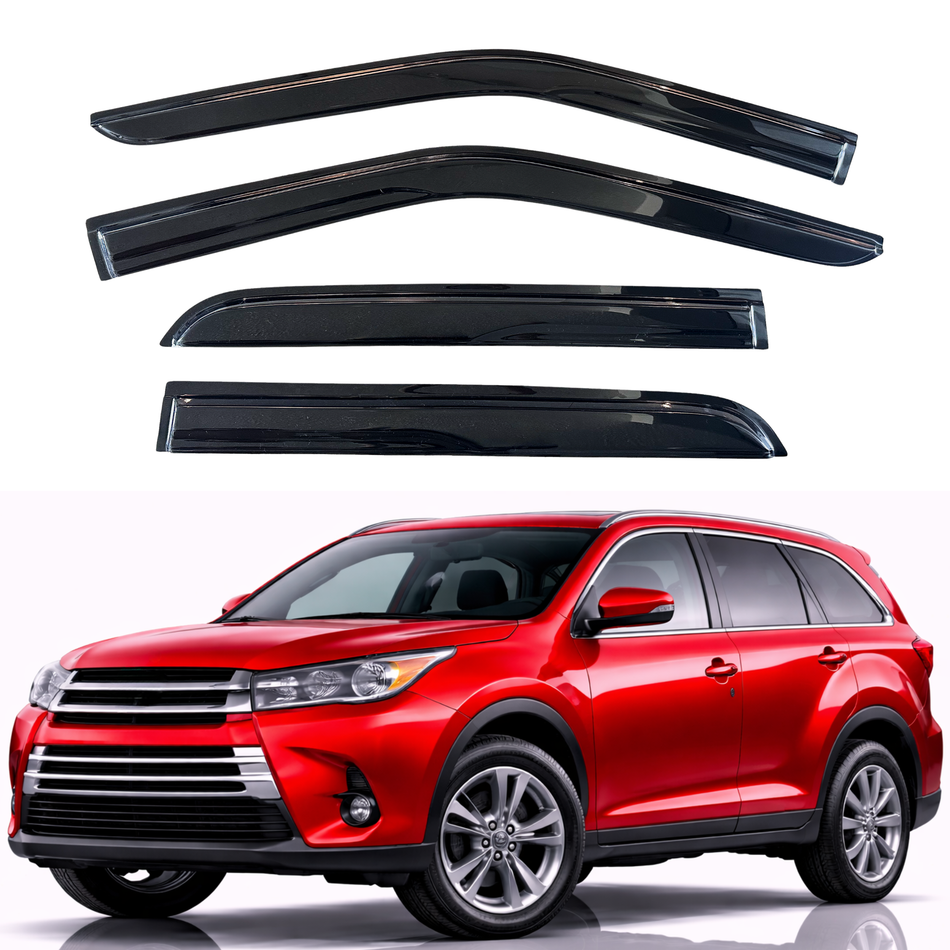 Window Visors for 2014-2019 Toyota Highlander