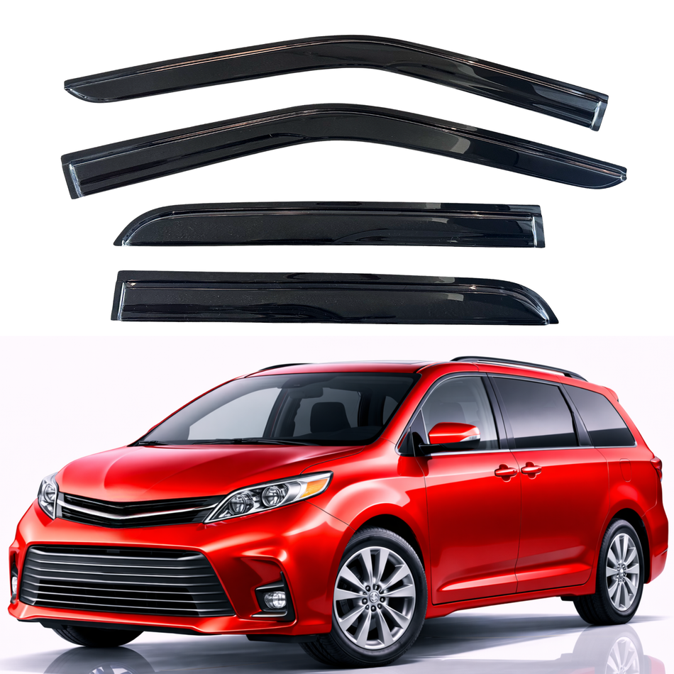 Window Visors for 2011-2020 Toyota Sienna
