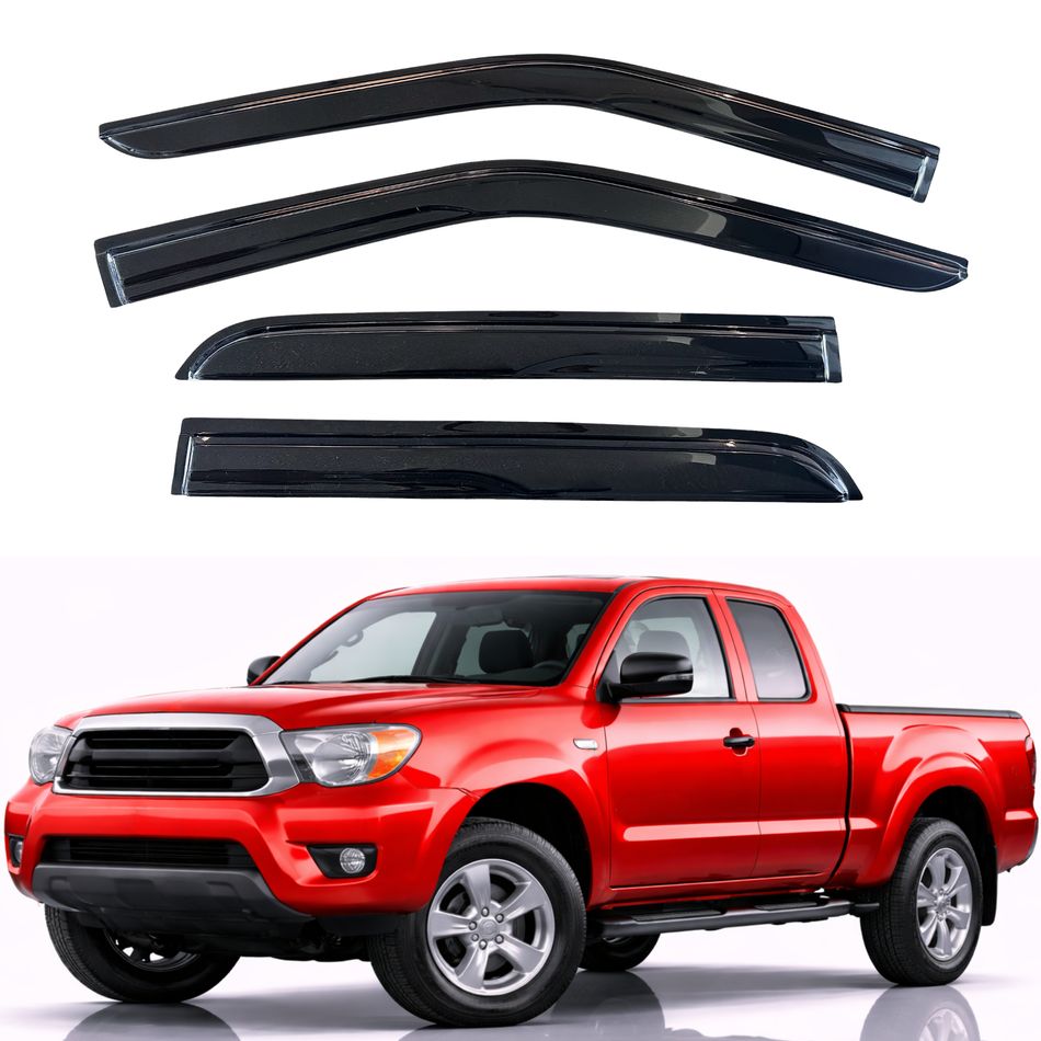 Window Visors for 2005-2015 Toyota Tacoma Access Cab