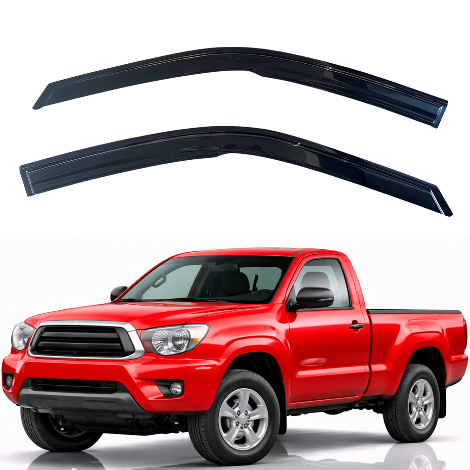 Window Visors for 2005-2015 Toyota Tacoma Regular Cab