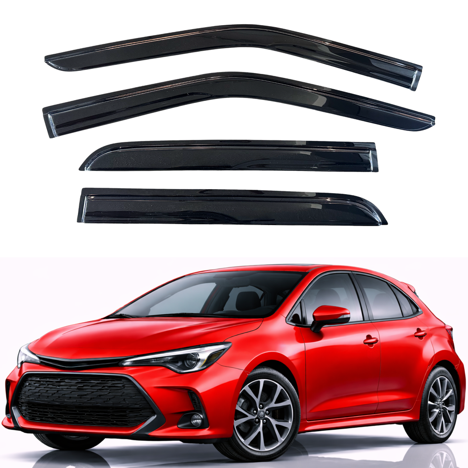 Window Visors for 2019-2026 Toyota Corolla Hatchback