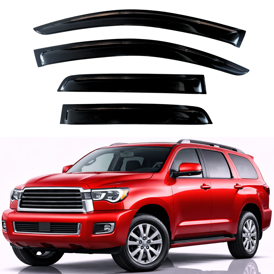 Window Visors for 2008-2022 Toyota Sequoia