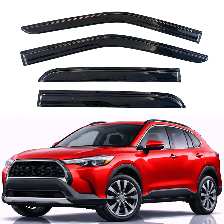 Window Visors for 2022-2026 Toyota Corolla Cross