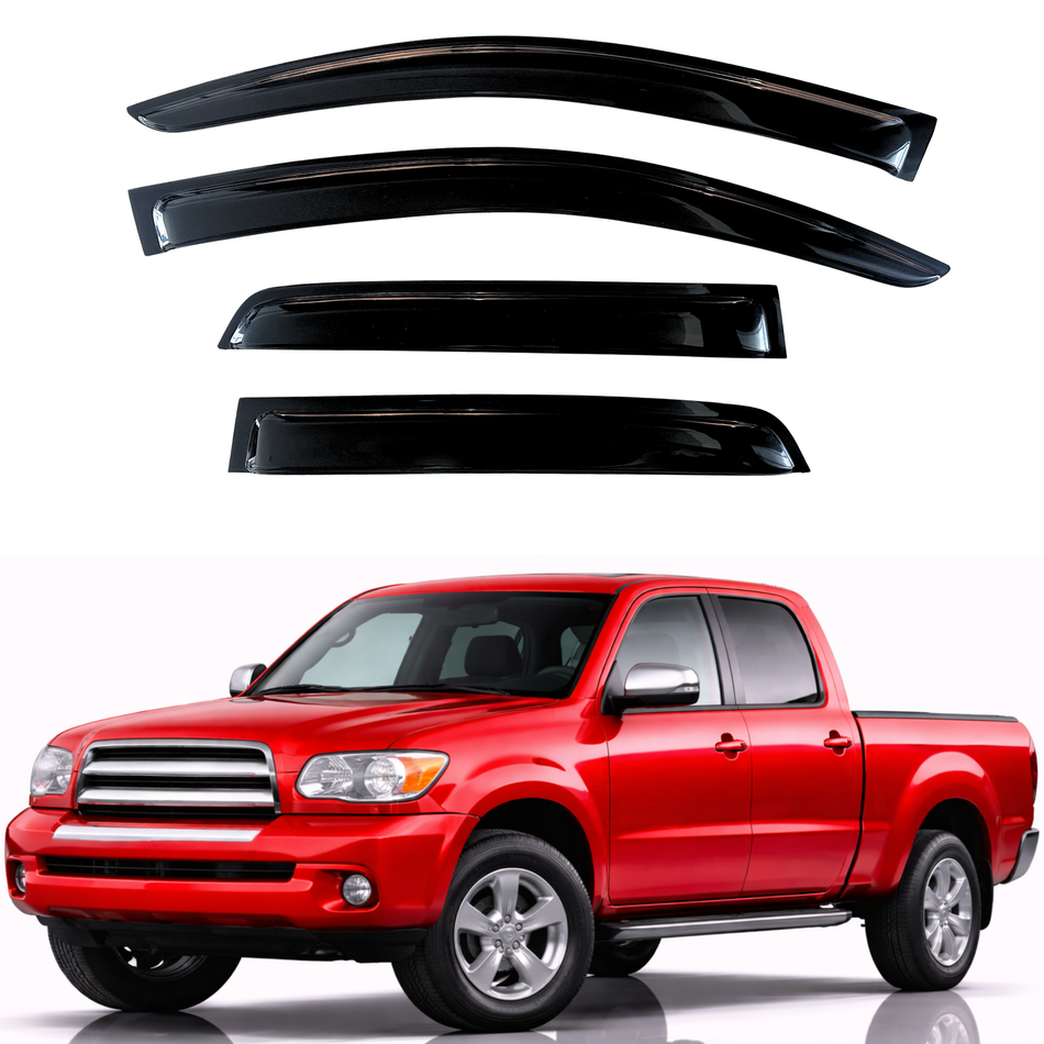 Window Visors for 2004-2006 Toyota Tundra Double Cab