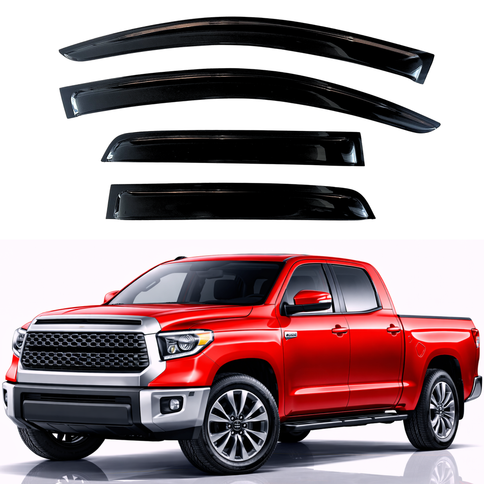 Window Visors for 2007-2021 Toyota Tundra Double Cab