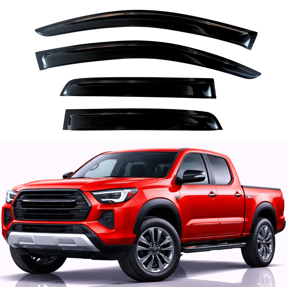 Window Visors for 2024-2026 Toyota Tacoma Double Cab