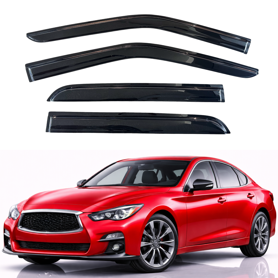 Window Visors for 2014-2022 Infiniti Q50