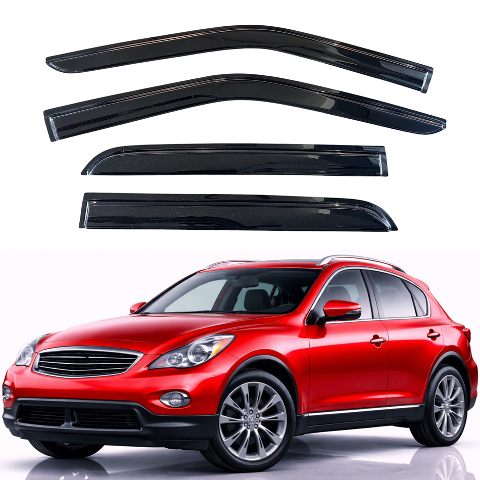 Window Visors for 2007-2013 Infiniti EX35 EX37
