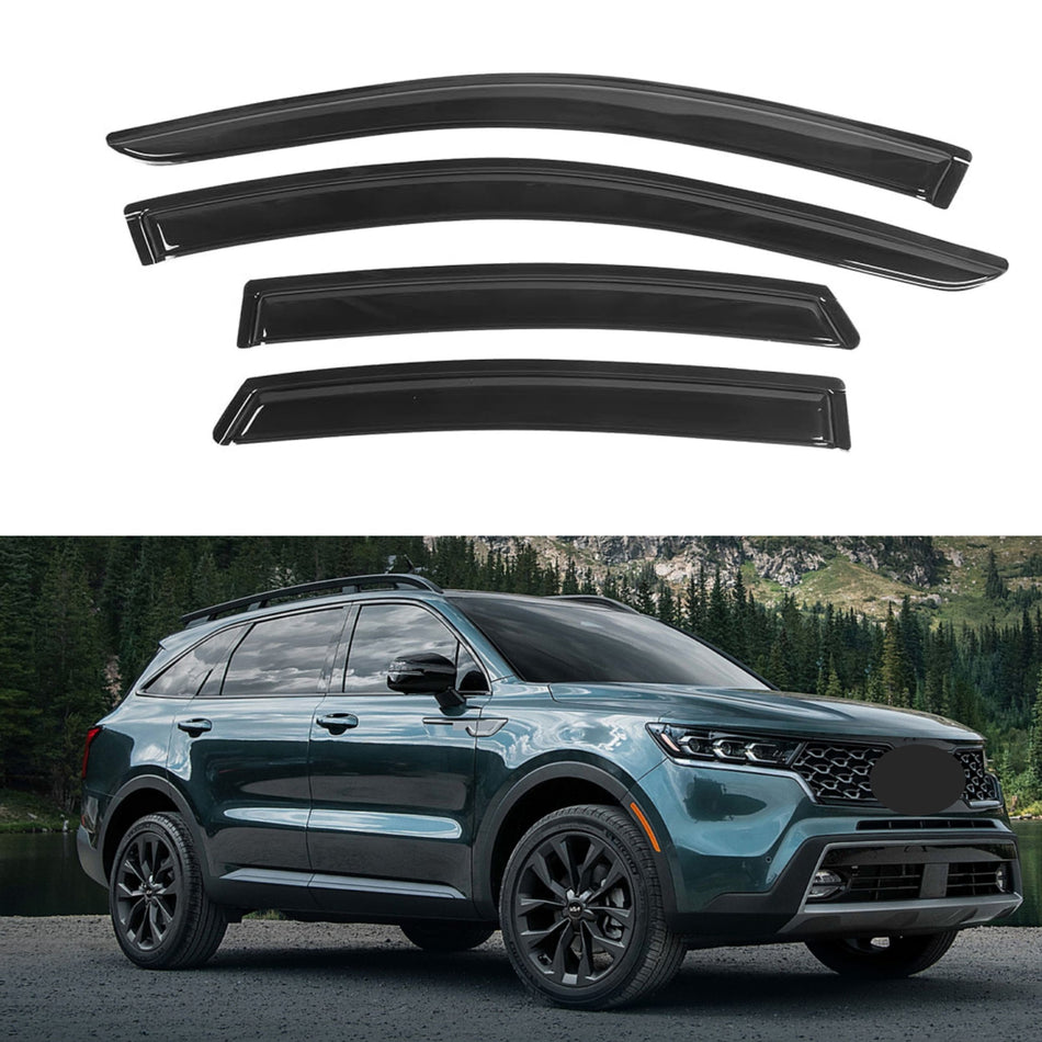 Pare-soleils pour Kia Sorento 2021-2024, 4 pièces
