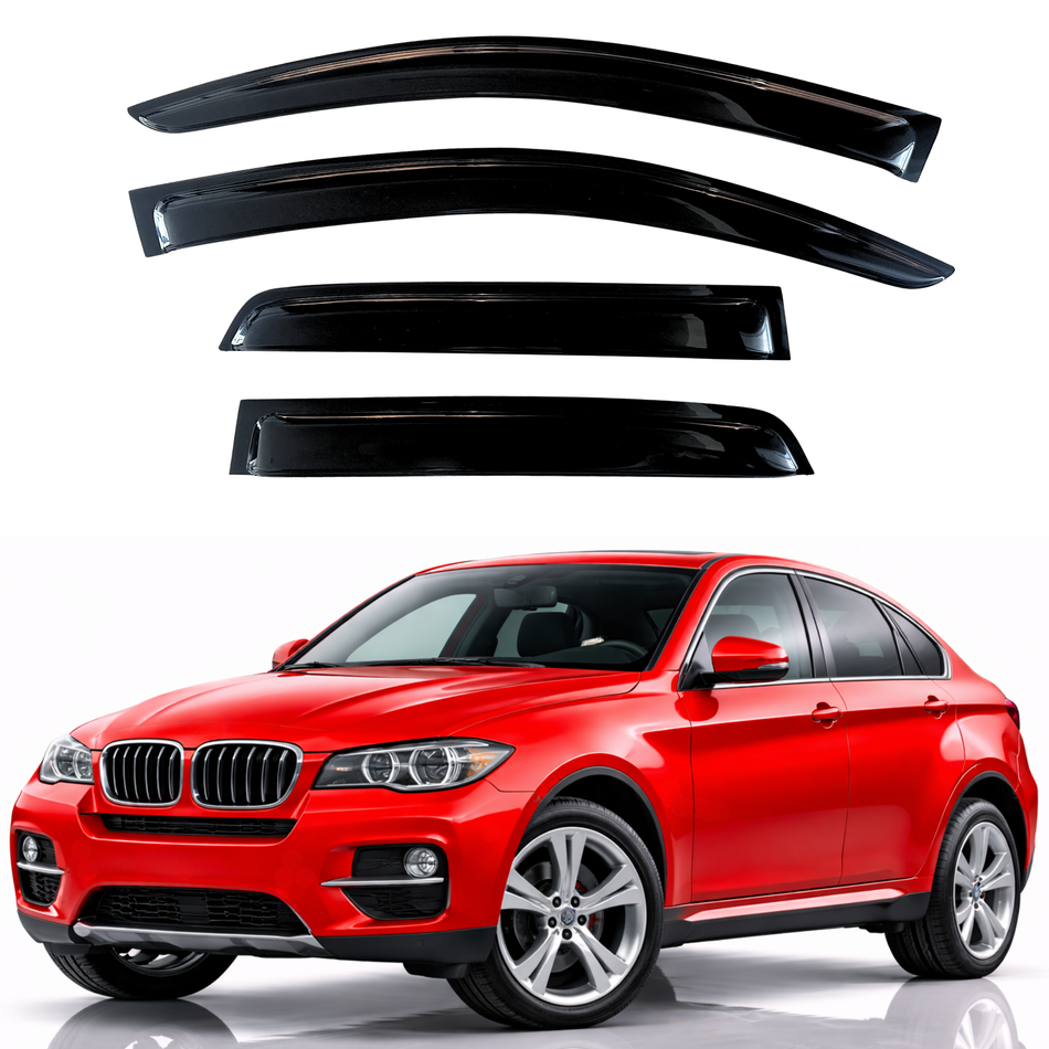 Window Visors for 2008-2014 BMW X6