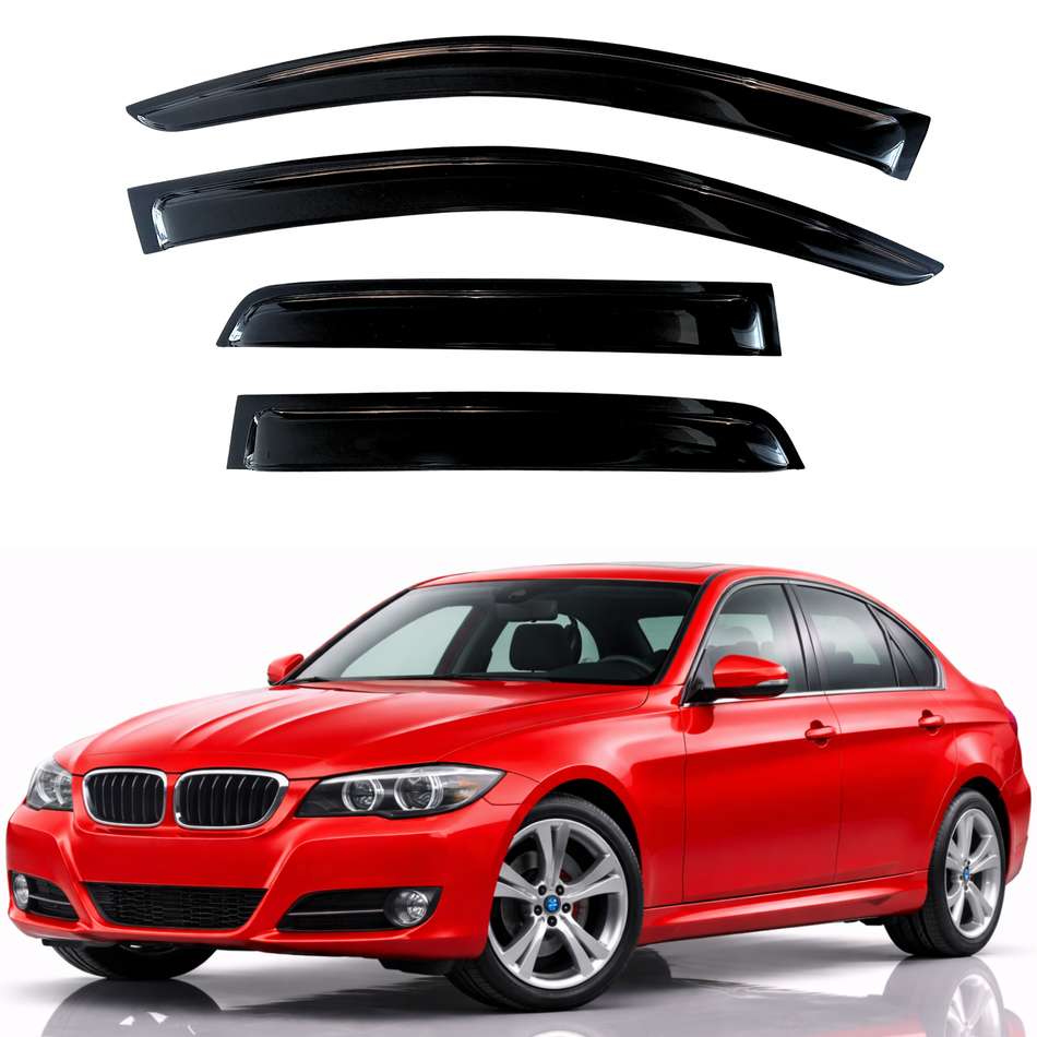 Window Visors for 2005-2011 BMW 3 Series Sedan