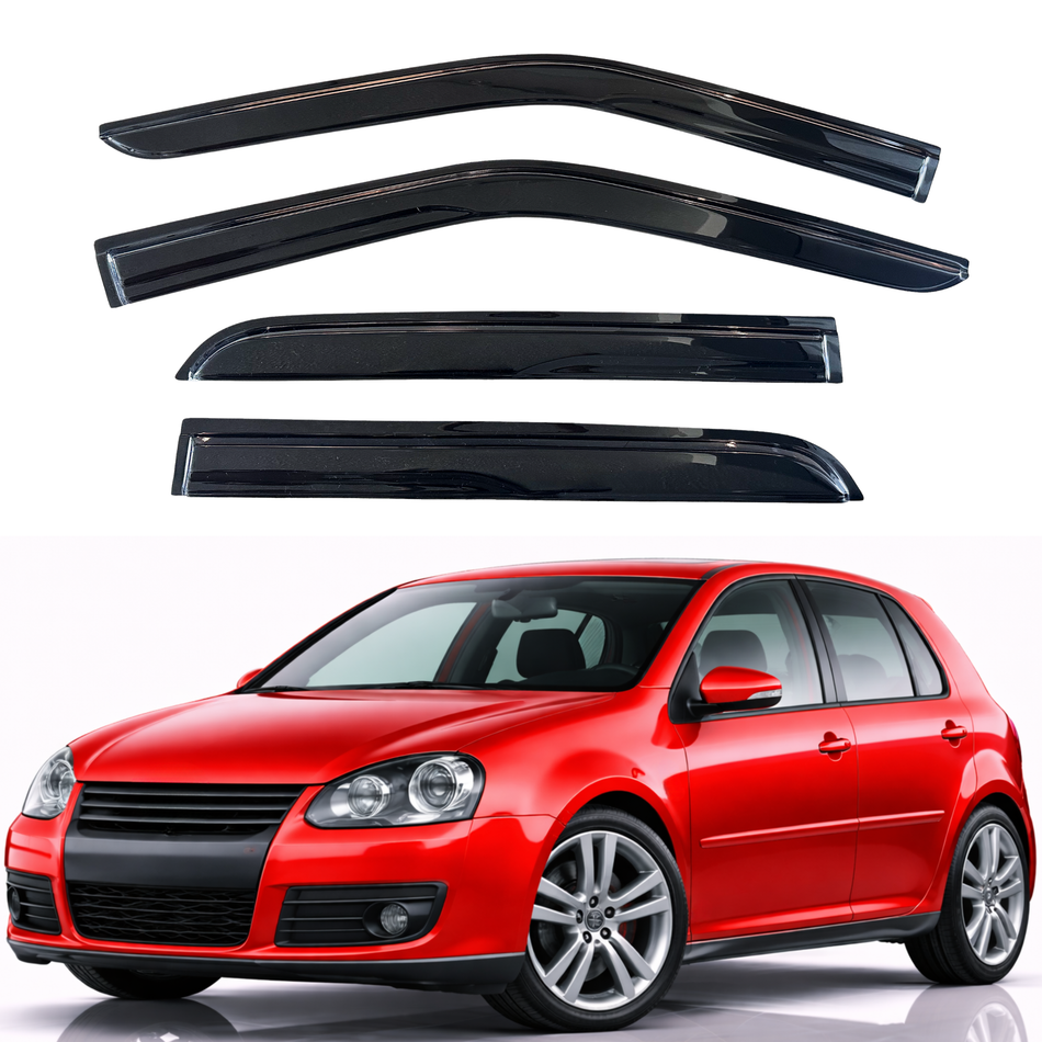 Window Visors for 2004-2009 Volkswagen Golf 5-Door