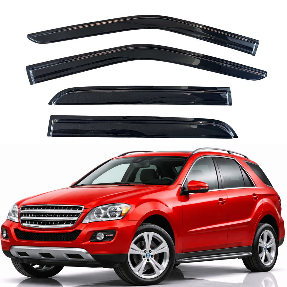 Window Visors for 2006-2011 Mercedes-Benz ML Class