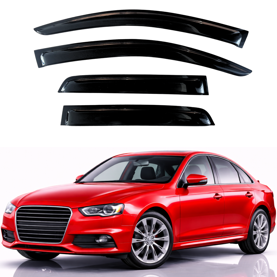 Window Visors for 2009-2016 Audi A4 Sedan