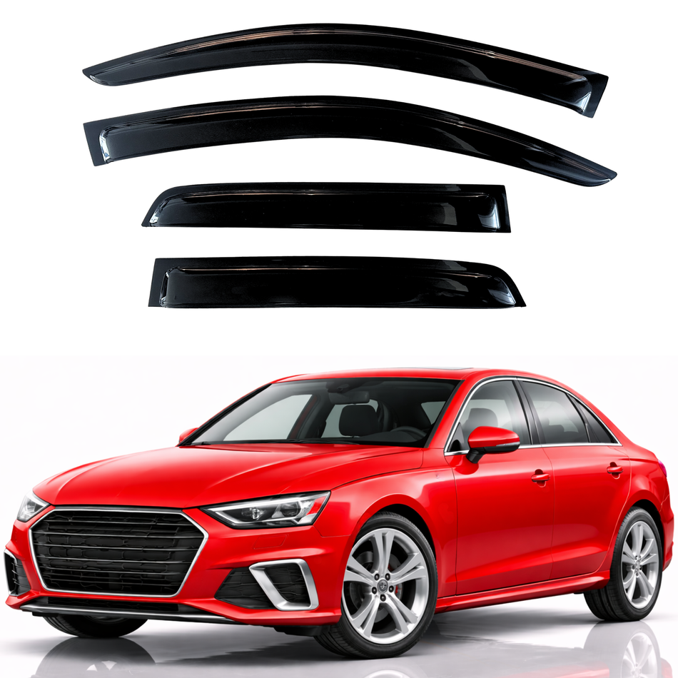 Window Visors for 2017-2023 Audi A4 Sedan