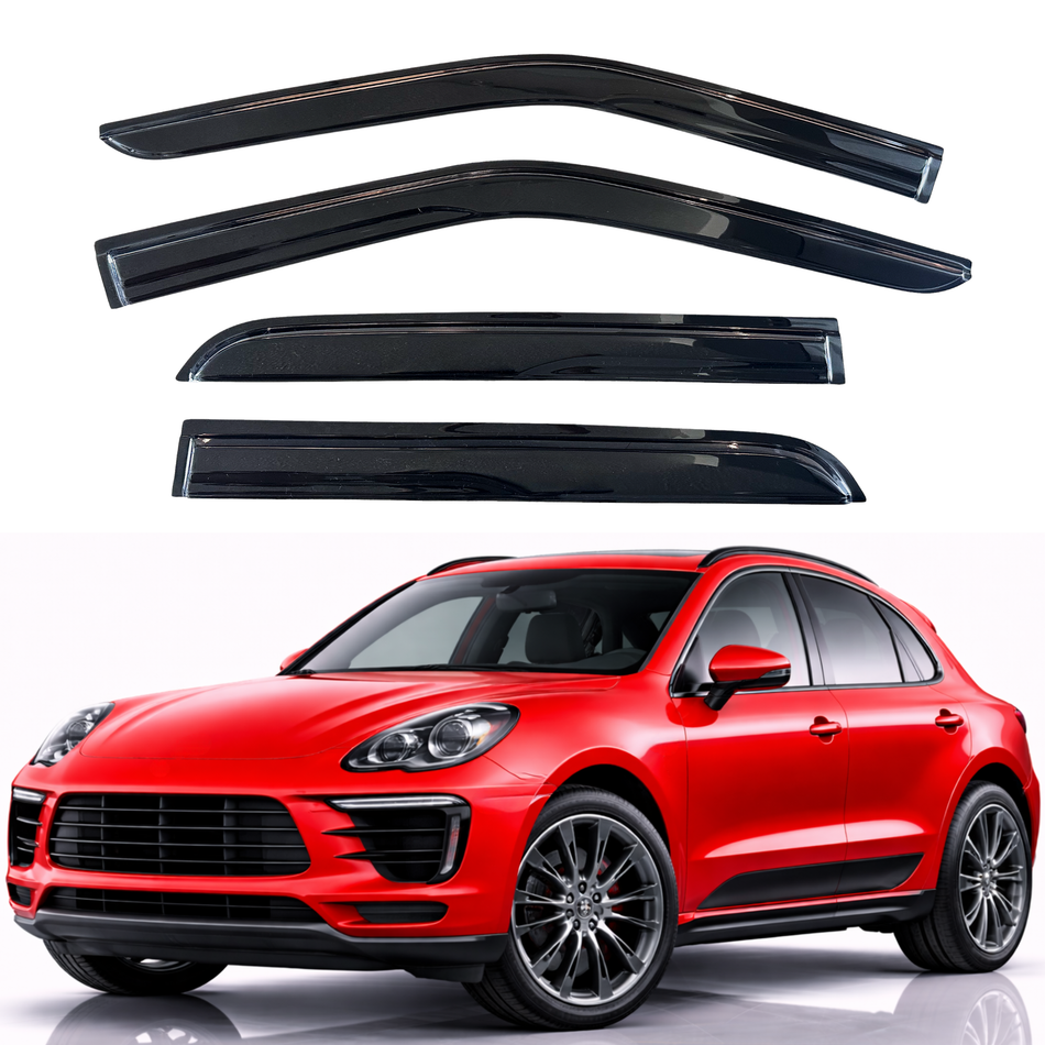 Window Visors for 2015-2021 Porsche Macan