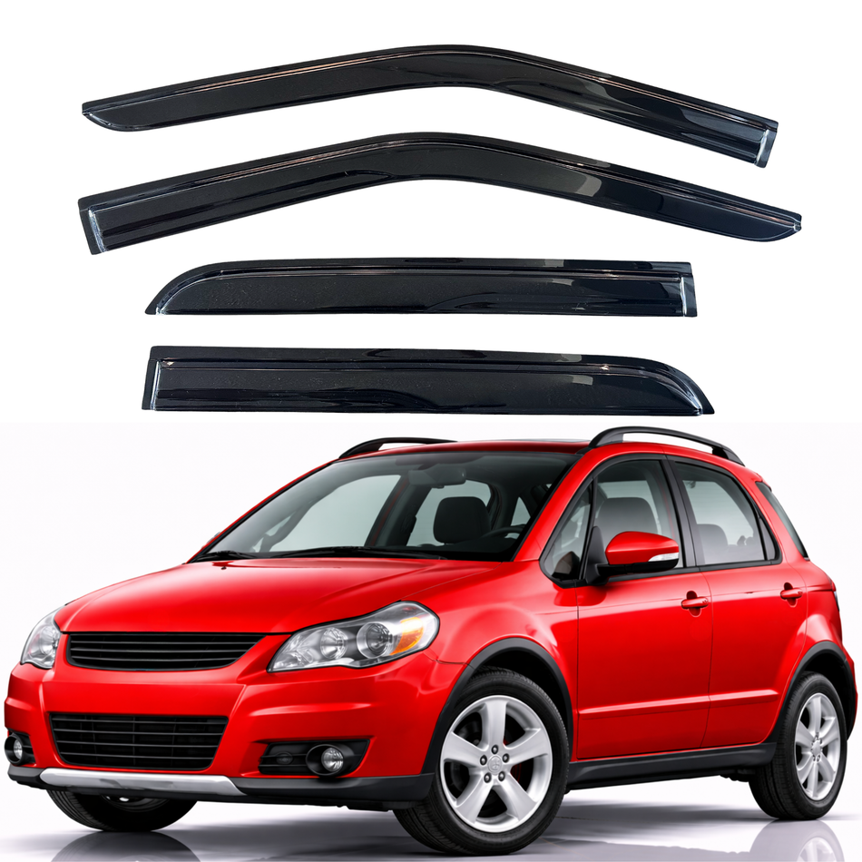 Window Visors for 2008-2010 Suzuki SX4 Hatchback