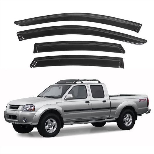 Pare-soleils pour Nissan Frontier Crew Cab 2000-2004 et Nissan Navara Crew Cab 2000-2004, 4 pièces