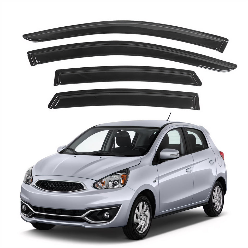 Pare-soleils pour Mitsubishi Mirage Hatchback 2014-2020, 4 pièces