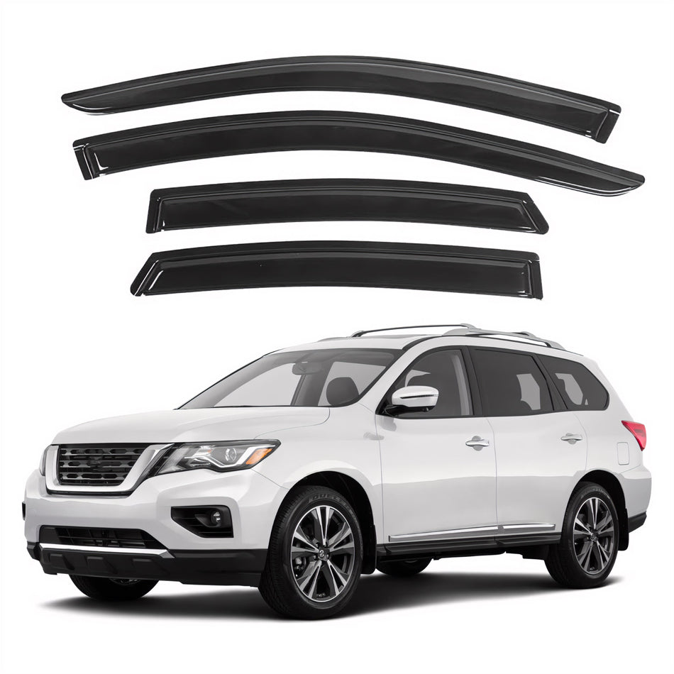 Pare-soleils pour Nissan Pathfinder 2013-2021, 4 pièces