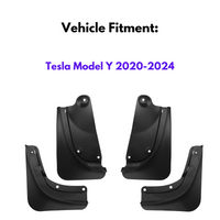 Garde-boue pour Tesla Model Y 2020-2023, 4 pièces