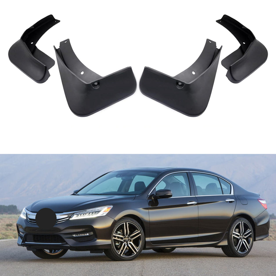 Garde-boue pour Honda Accord Sedan 2013-2017 (berline uniquement), 4 pièces
