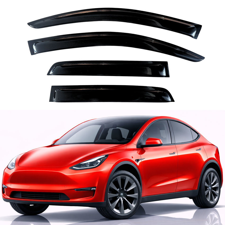 Window Visors for 2020-2025 Tesla Model Y