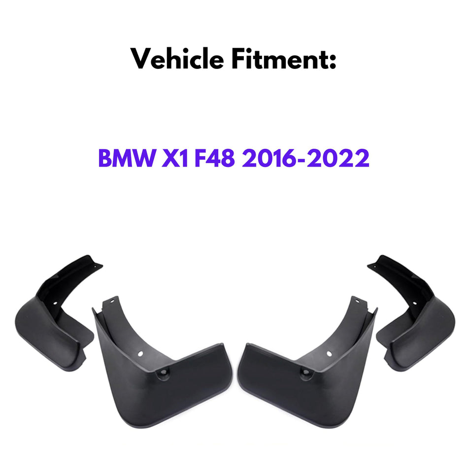 Mud Flap for BMW X1 2016-2022, 4-Piece
